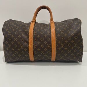 Louis Vuitton keepall 50 vintage monogram made in France